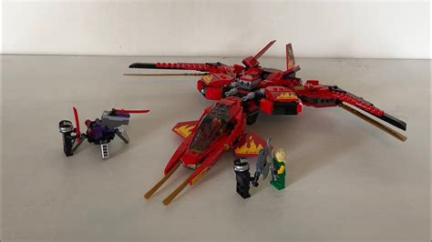 Lego Ninjago Legacy Kai Fighter Speed Build Youtube