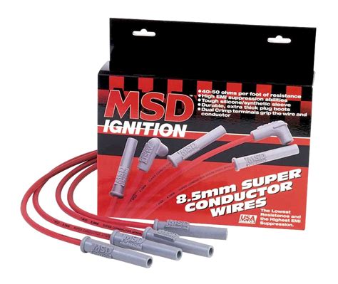 Msd Spark Plug Wire Set Free Shipping Napa Auto Parts