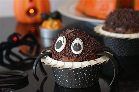 Afternoon Tea Muffins Araign Es Pour Halloween