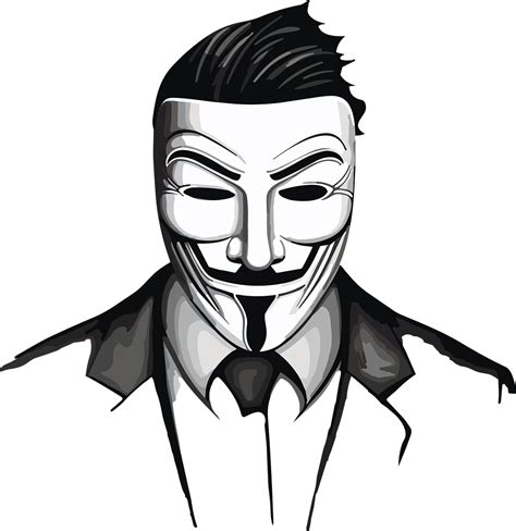 Download Ai Generated Anonymous Mask Royalty Free Vector Graphic