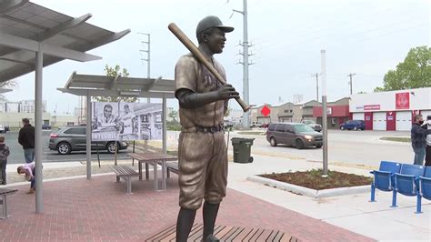 Destroyed Jackie Robinson Statue Found In Kansas Park Citizenside