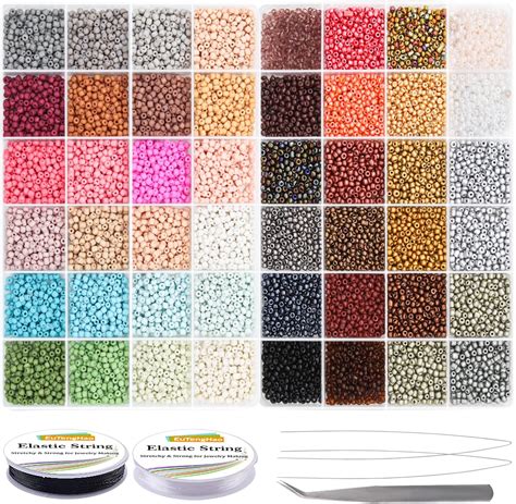 Ph Pandahall Bo Tes Couleurs Perles De Rocaille En Verre Perles