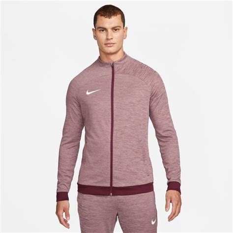 Nike Track Jacke Dri FIT Academy Dark Beetroot Weiß