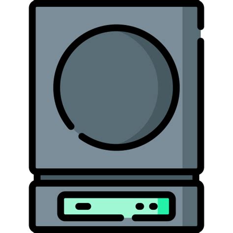 Digital scale - Free electronics icons