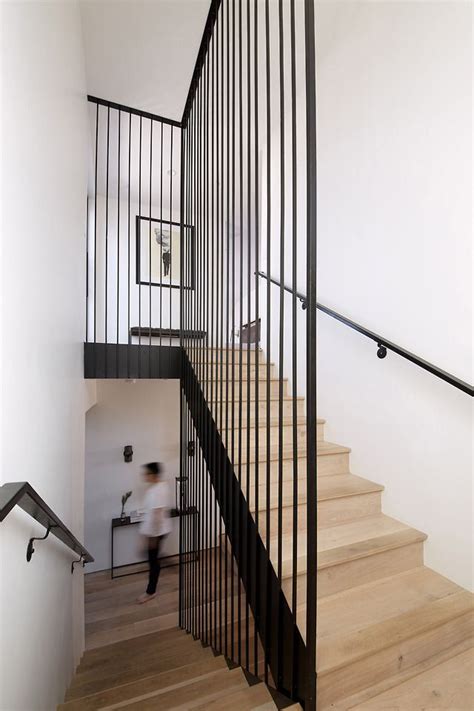 Floor To Ceiling Metal Rod Guardrail For Stairs Remodelproj