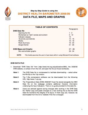 Fillable Online Step By Step Guide To Using The District Health