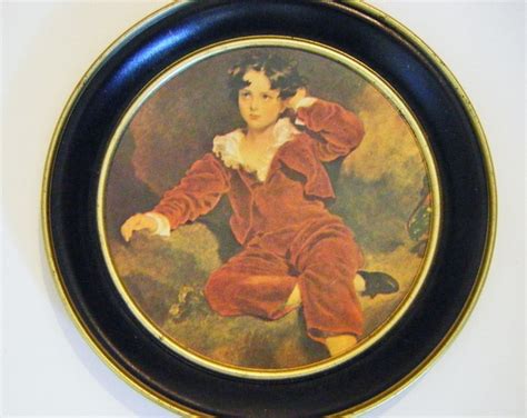 Vintage The Red Boy Painting By Sir Thomas Lawrence Wall Hanging Etsy