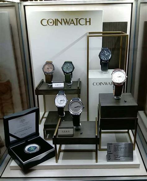 Coinwatch Displays Manufactured By Redd Retail Group For Mira Watch