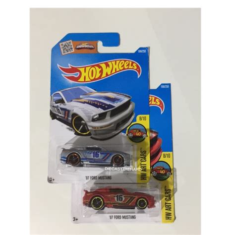 Mattel Hot Wheels Ford Mustang Shopee Malaysia