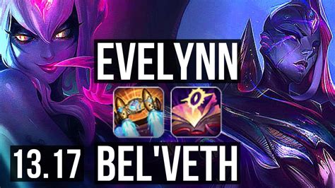 Eve Vs Bel Veth Jng Rank Eve Winrate Legendary Na