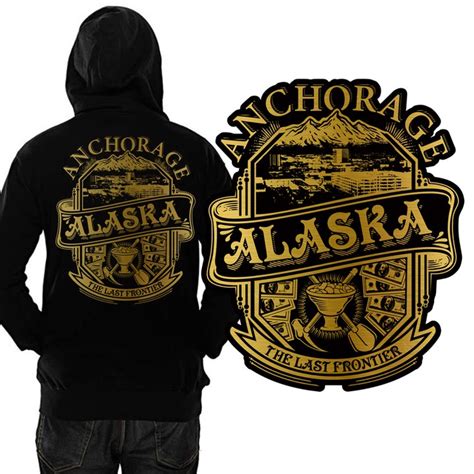 Clothing Design for Alaskan Clothing Brand "Northern Lights District " | Clothing or apparel contest