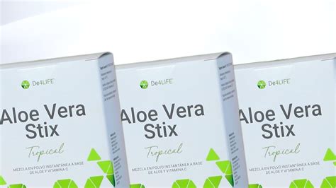 Aloe Vera Stix Tropical 4Life Perú YouTube