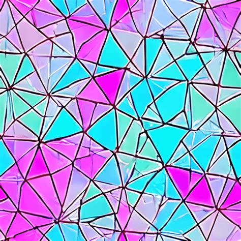 Circles Stripes Triangles Fractal Gems Pattern · Creative Fabrica