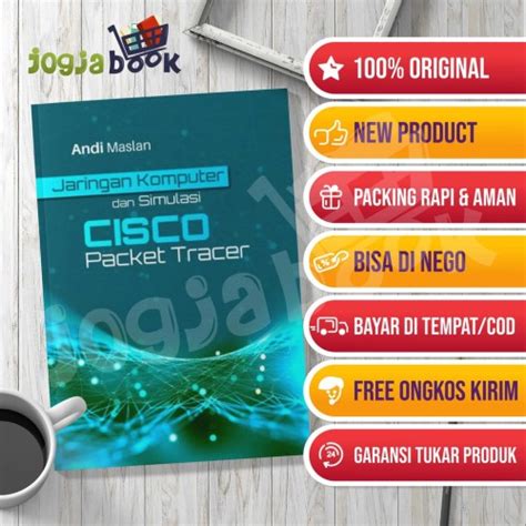 Jual Buku Jaringan Komputer Dan Simulasi Cisco Packet Tracer Kab