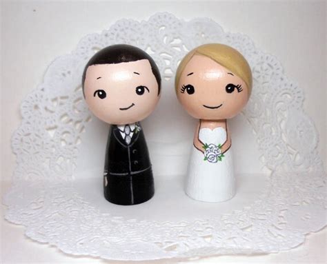 Cute Wedding Cake Toppers By Licoricewits On Etsy