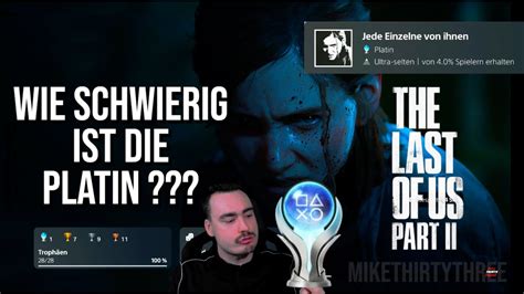 Platin Mike Wie schwierig ist Platin Trophäe in The Last Of Us