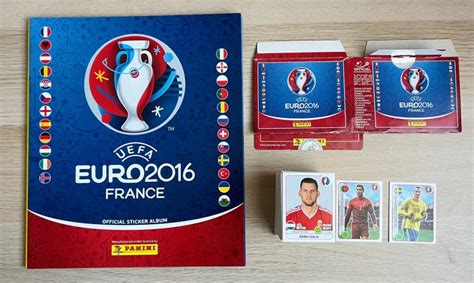 Panini EC Euro 2016 Empty Album Empty Box 100 Packs Catawiki