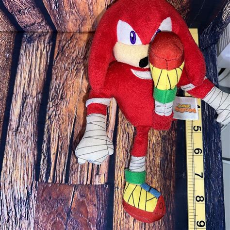 Mavin Sonic Boom Knuckles Plush Tomy Sega Sonic The Hedgehog