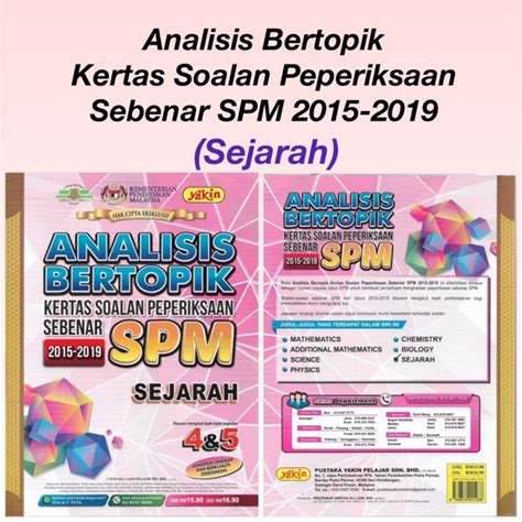 YakinAnalisis Bertopik Kertas Soalan Peperiksaan Sebenar SPM 2015