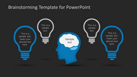 Brainstorming Ideas Record Slide Design for PowerPoint - SlideModel