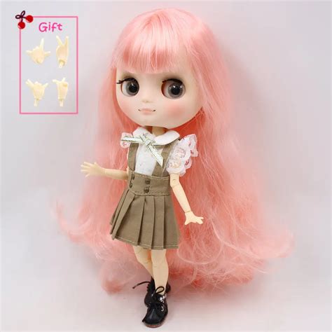 Nude Factory Middie Blyth Doll Series No Bl 1010 Pink Hair With Bangs