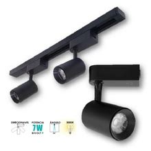 Trilho Eletrificado Metro Preto Spots Led W K Leroy Merlin