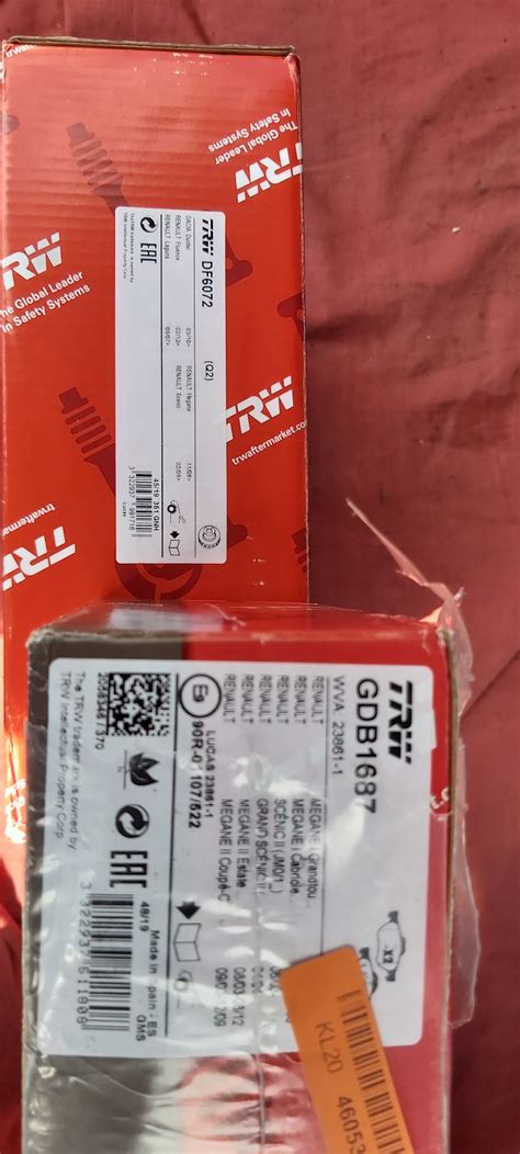 DF6072 Тормозной диск для RENAULT, DACIA, NISSAN TRW | Запчасти на DRIVE2