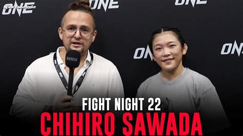 Chihiro Sawada Wants Ham Seo Hee Next One Fight Night Youtube