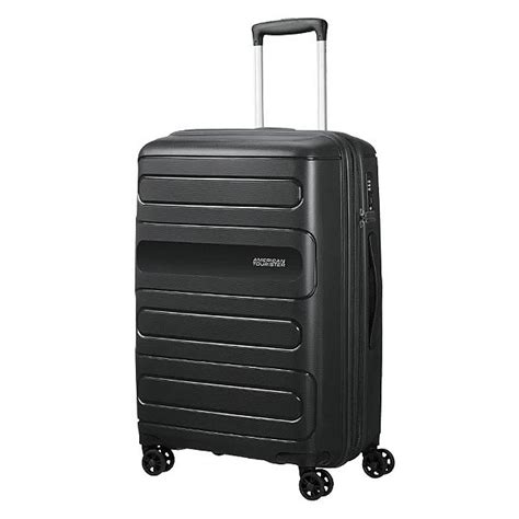 Mala De Viagem American Tourister Sunside M Dia Preto Viajante Moderno