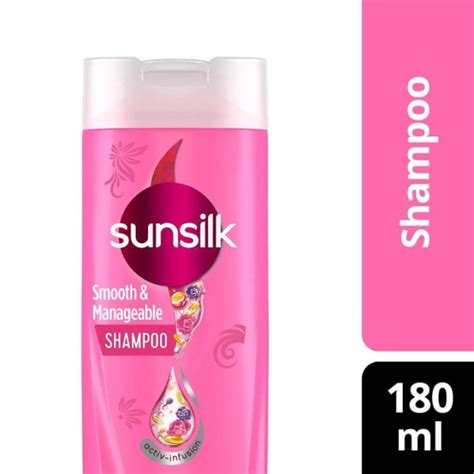 Sunsilk Shampoo 180ml Pink Straight And Manageable Lazada Ph