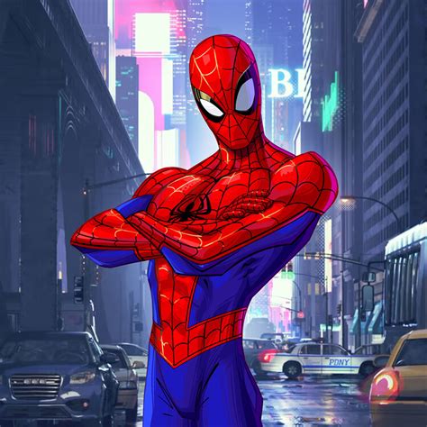 Marvel Art Patrick Brown Art Spiderman Comic Amazing Spiderman