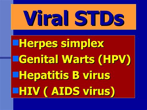 Sexually Transmitted Infections Ppt