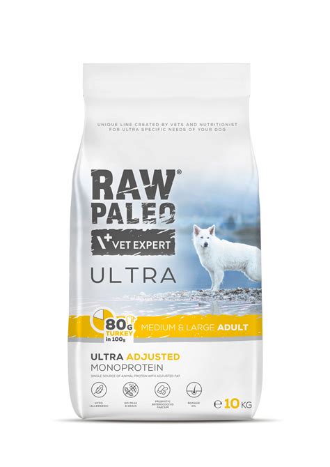 VetExpert Raw Paleo Ultra Medium Large Adult 10kg 12627415015 Allegro Pl