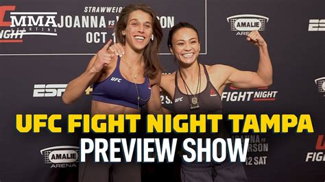 Ufc Tampa Preview Show Mma Fighting Youtube