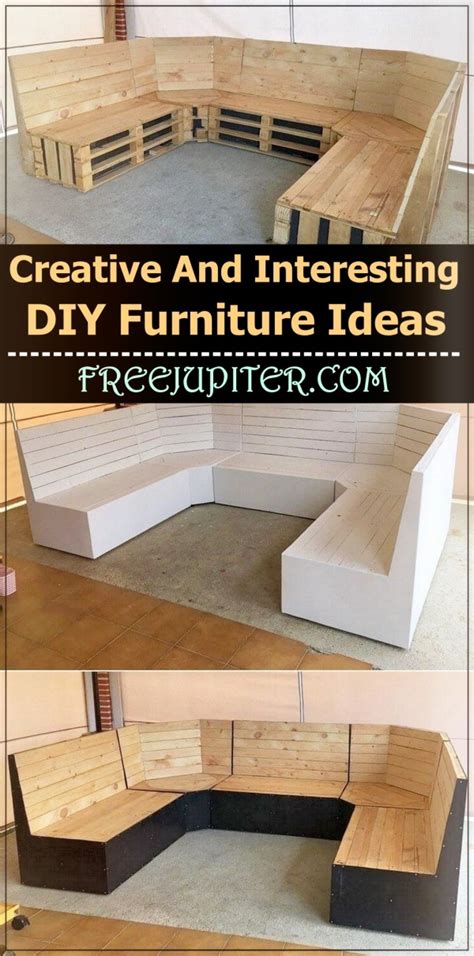 Creative Homemade Furniture Ideas