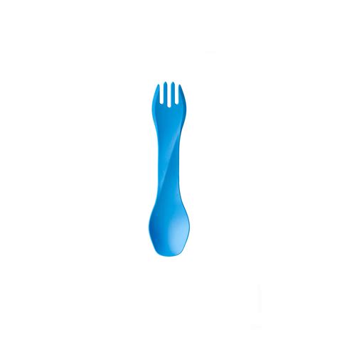 The civilized, miniature, combination fork and spoon (spork) -- the ...