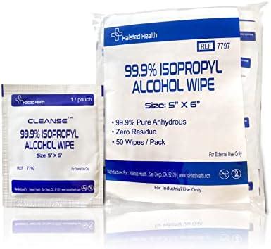 Amazon Techspray 1610 50PK Isopropyl Alcohol IPA 99 8 Pre