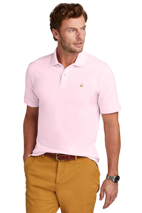 Brooks Brothers Pima Cotton Pique Polo Product SanMar