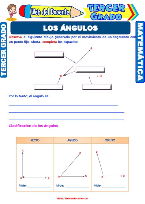 Los Ángulos Para Tercer Grado De Primaria Observa El Siguiente Dibujo Generado Por El