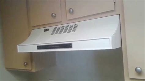 General Electric Range Hood Youtube