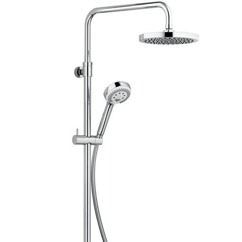 Dual Shower System KLUDI LOGO Fara Baterie Cromat DN 15 Cu Mont