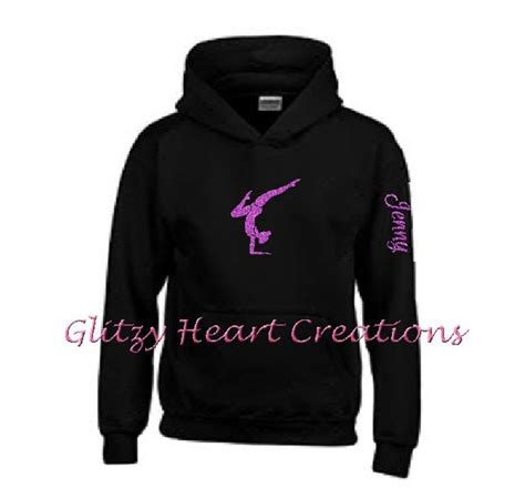 Personalized Gymnastics Hoodie Girls Hoodie Gymmastics Clothing