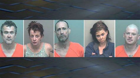 Five Arrested In Wakulla County On Multiple Drug Charges