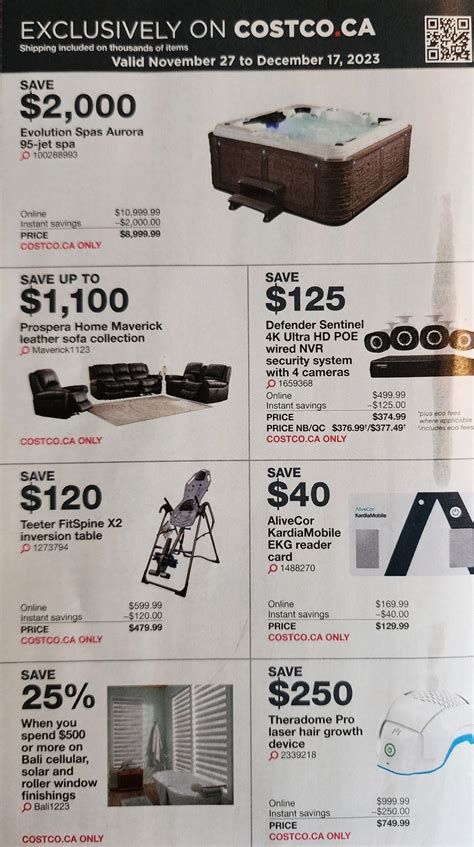 Costco East Flyer Sales Preview Nov 27th Dec 17th 2023 Costco East Fan Blog