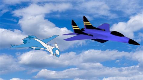 Big Jet Racing With Latios By Youtubeguytheartist On Deviantart