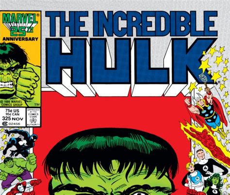 Incredible Hulk 1962 325 Comic Issues Marvel