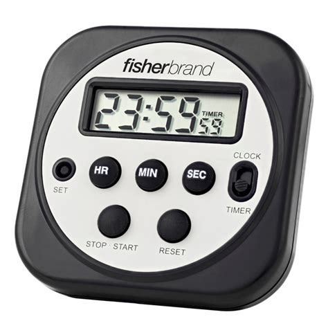 Fisherbrand Traceable Timer Clock: 24-Hour Timer range: 24 hours; LCD ...