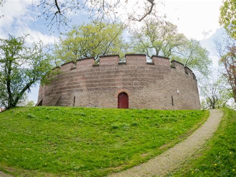 The Historical Burcht Van Leiden Castle Stock Image - Image of castle ...