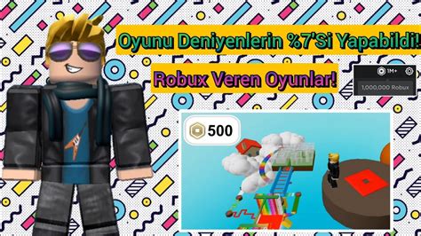 Robux Veren Oyunlar Robux Verd M Roblox Escape Youtube