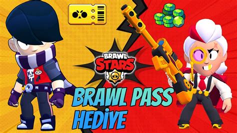 Edgar Ve Belle Le Tek Hesapla Ma Brawl Pass Hediye Brawl Stars